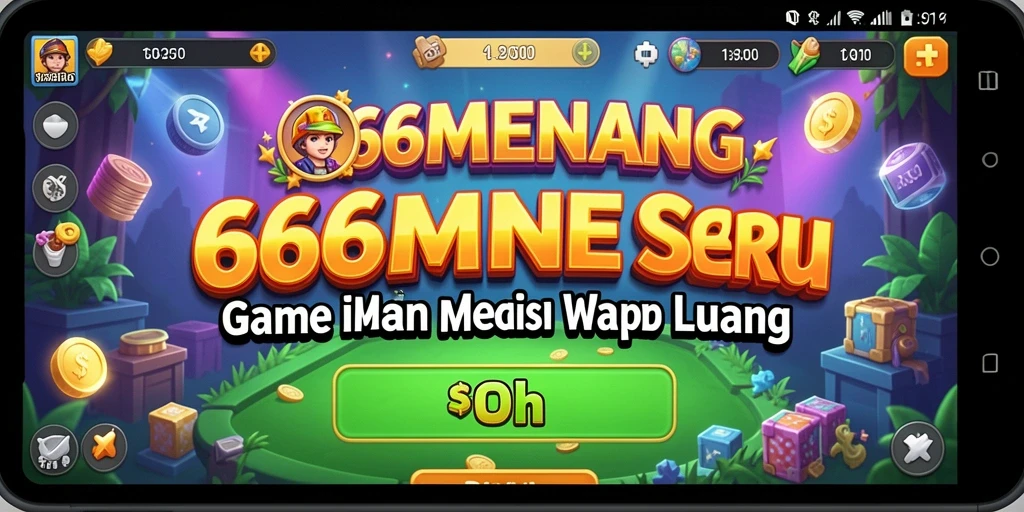 Tampilan gameplay 666MENANG yang mendebarkan dalam suasana santai.