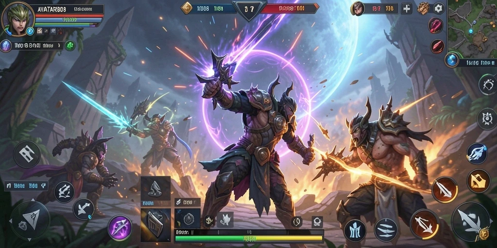 Screenshot dari gameplay Fighting di AVATAR808 yang menegangkan.