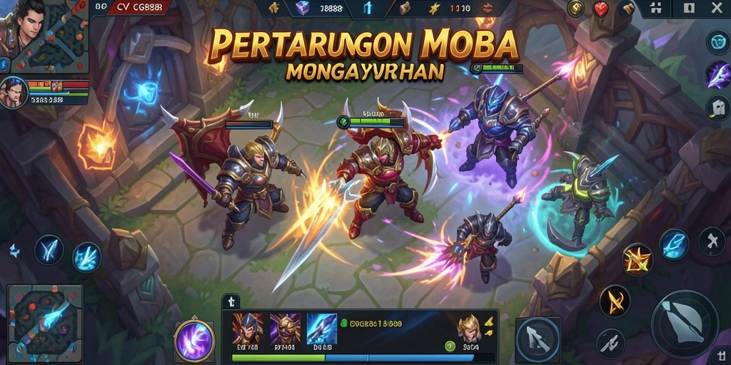 Gameplay seru dan grafis memukau di CVG8888.