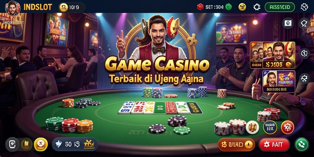 Tampilan gameplay langsung yang menarik di INDSLOT.