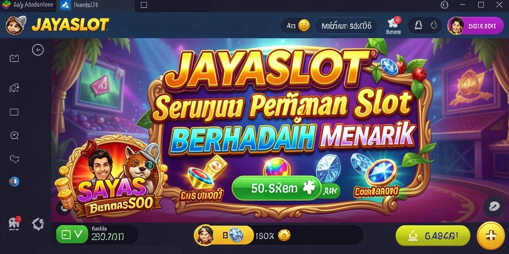 Screenshot gameplay JAYASLOT yang menampilkan serunya permainan slot.