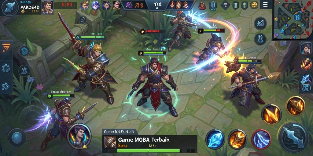 Screenshot gameplay PAKDE4D yang intens dan strategis.