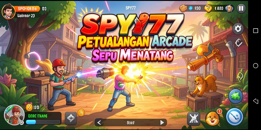 Tampilan menarik gameplay SPY77 dalam aksi menegangkan.