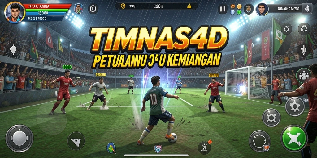 Tampilan gameplay seru dalam TIMNAS4D dengan tantangan menarik.